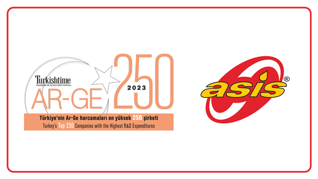 Asis Ar-Ge, Türkiye Ar-Ge’nin Gururu 250 Listesinde