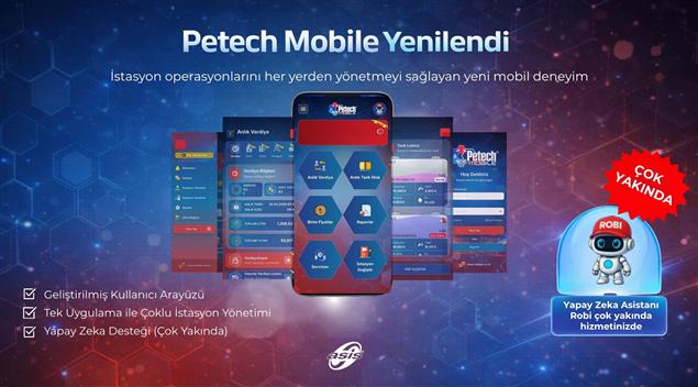 Petech Mobile yenilenen kullanıcı arayüzüyle artık çok daha güçlü.